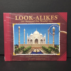 Look-Alikes Around the World: An Albumn of Amazing Postcards (Look-Alikes) (Joan Steiner) (Notable Place) -look & find hardcover