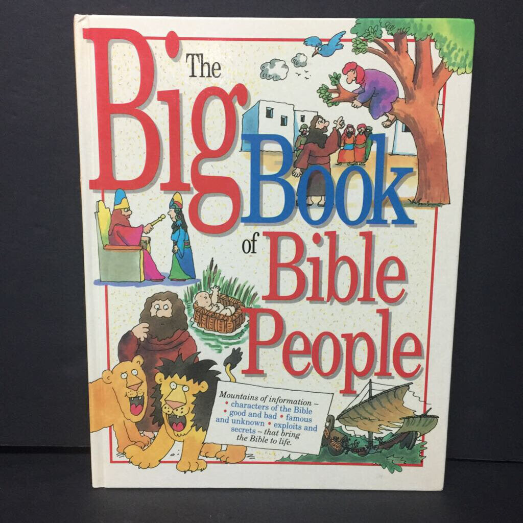 The Big Book of Bible People (Mark Water) -religion hardcover
