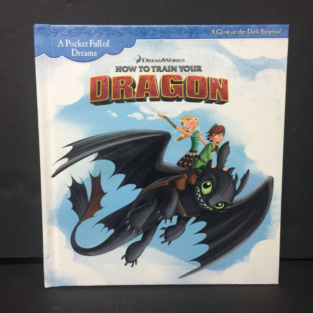 How To Train Your Dragon (Dreamworks) (Devra Newberger Speregen) -novelization character hardcover