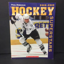Load image into Gallery viewer, Hockey Superstars 2008-2009 (Paul Romanuk) (Sports) -paperback
