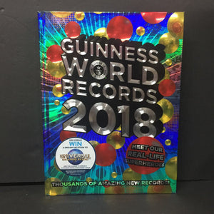 Guinness World Records 2018 (Facts) -educational hardcover