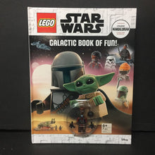 Load image into Gallery viewer, Galactic Book of Fun! w/ LEGO Minifigure (LEGO Star Wars: The Mandalorian) -character hardcover
