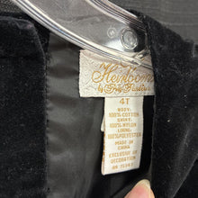 Load image into Gallery viewer, Velvet Flower Bow Dress
