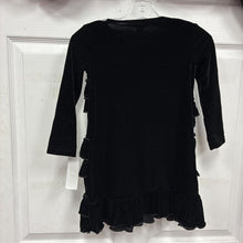 Load image into Gallery viewer, Velvet Ruffle Dress
