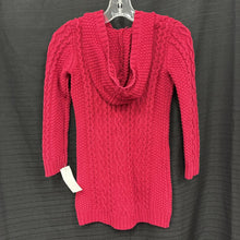 Load image into Gallery viewer, Hooded Knit Sweater Dress

