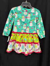Load image into Gallery viewer, Snowman Christmas Dress
