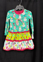 Load image into Gallery viewer, Snowman Christmas Dress
