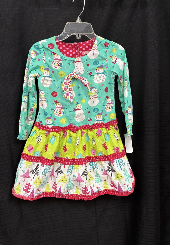 Snowman Christmas Dress