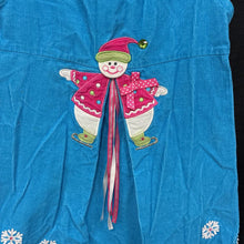Load image into Gallery viewer, Corduroy Snowman Dress

