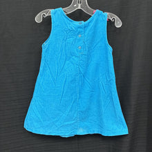 Load image into Gallery viewer, Corduroy Snowman Dress
