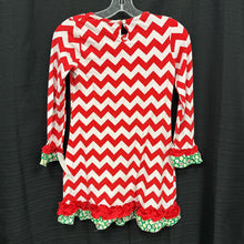 Load image into Gallery viewer, Chevron Ruffle Dress

