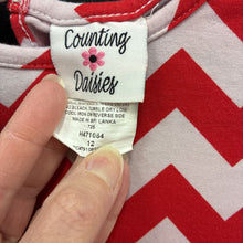 Load image into Gallery viewer, Chevron Ruffle Dress
