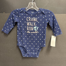 Load image into Gallery viewer, "Crawl Walk Run..." Onesie
