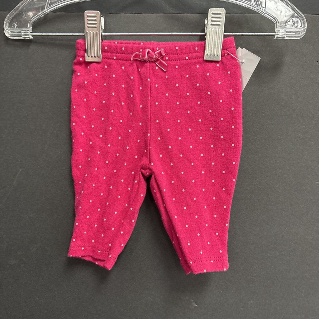 Polka Dot Bow Leggings