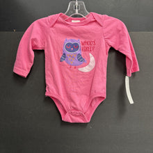 Load image into Gallery viewer, "Whoo's Tired?" Onesie (Baby on Board)

