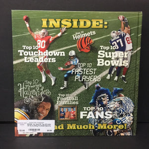 1st And 10: Top 10 Lists Of Everything Football (Sports, Facts) (Sports Illustrated Kids) -educational hardcover