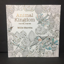 Load image into Gallery viewer, Animal Kingdom: Color Me, Draw Me (Millie Marotta) -activity paperback
