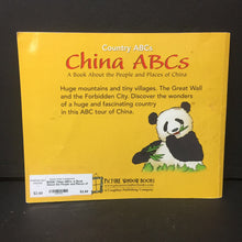 Load image into Gallery viewer, China ABCs: A Book About the People and Places of China (Notable Place) (Holly Schroeder) -educational paperback

