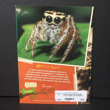 Load image into Gallery viewer, Dangerous &amp; Deadly Toxic Animals (3-D Animals in Action) (Suzanne Francis) (Insects/Amphibians/Reptiles) -educational paperback
