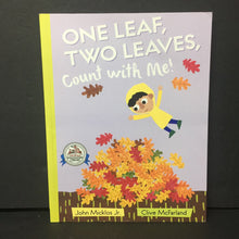 Load image into Gallery viewer, One Leaf, Two Leaves, Count with Me! (John Micklos) -paperback
