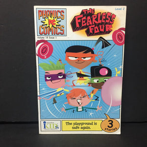 The Fearless Four (Phonics Comics Level 2) (Lara Bergen) -reader paperback