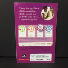 Load image into Gallery viewer, Ruby Bridges Goes to School: My True Story (Ruby Bridges) (Scholastic Reader Level 2) (Black History Month) (Notable Person) -educational reader paperback
