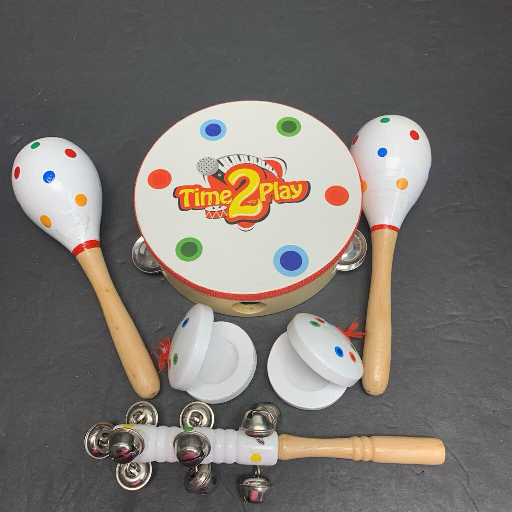 Wooden Instruments Set (Time 2 Play)