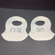 Load image into Gallery viewer, 2pk Silicone Bibs
