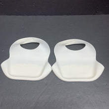 Load image into Gallery viewer, 2pk Silicone Bibs
