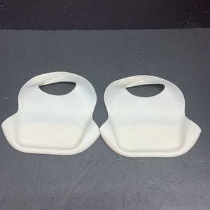 2pk Silicone Bibs