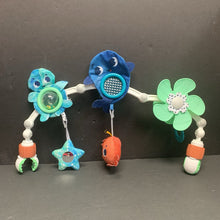 Load image into Gallery viewer, Sea Creatures Rattle Stroller Arch w/2 Attachments
