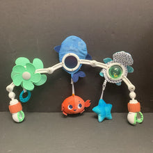 Load image into Gallery viewer, Sea Creatures Rattle Stroller Arch w/2 Attachments
