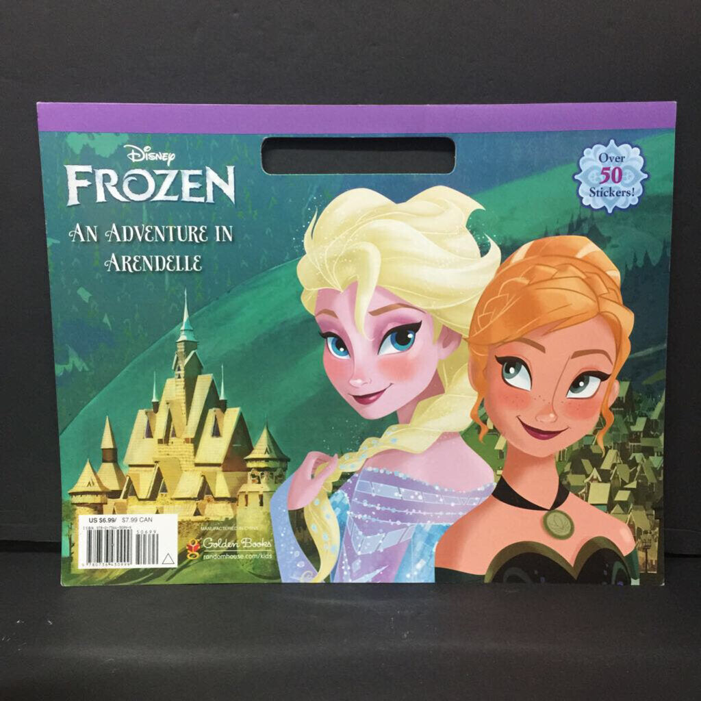 An Adventure in Arendelle (Disney Frozen) -character activity paperback
