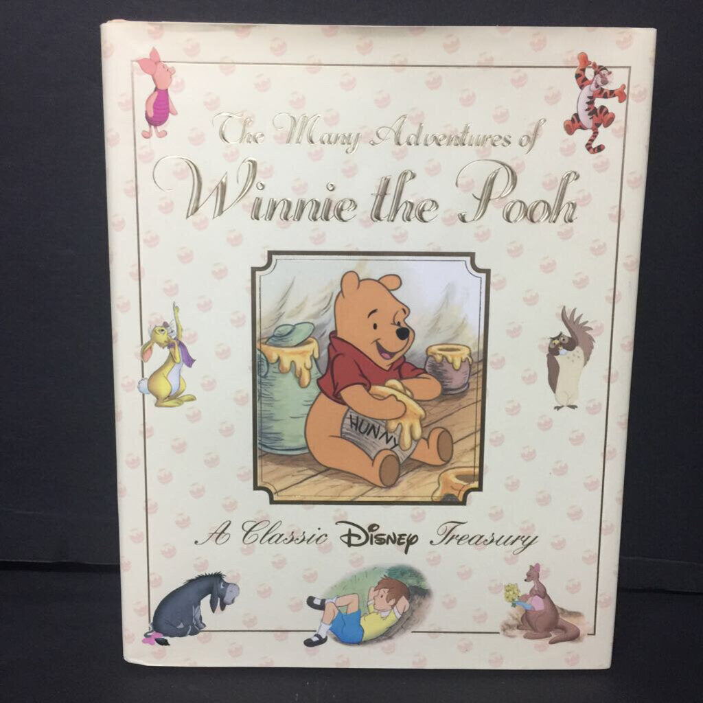 The Many Adventures of Winnie the Pooh (Disney Pooh & Friends) -character hardcover