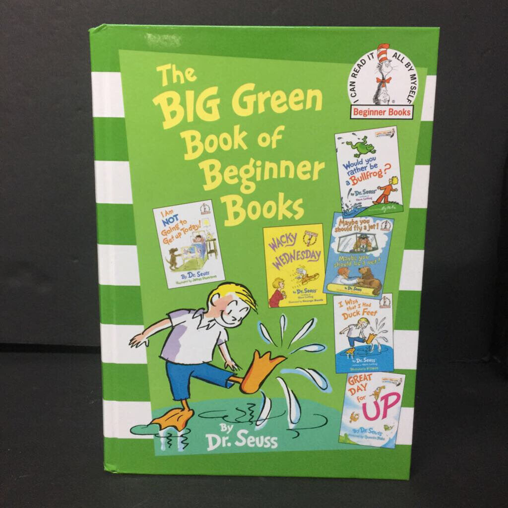 The Big Green Book Of Beginner Books -dr. seuss hardcover