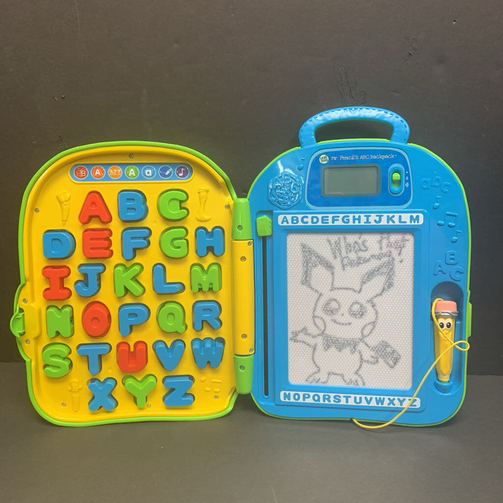 Mr. Pencil's ABC Backpack Battery Operated