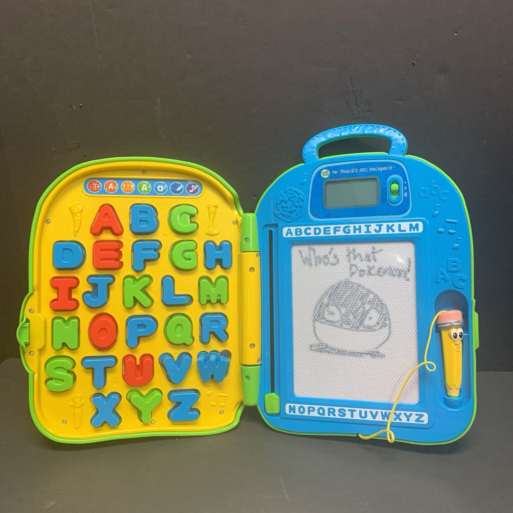 Mr. Pencil's ABC Backpack Battery Operated
