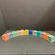 Load image into Gallery viewer, Silicone Stackable Shape Puzzle Soft Blocks
