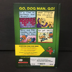 Dog Man Unleashed (Dog Man) (Dav Pilkey) (Graphic Novel) -character comic series hardcover