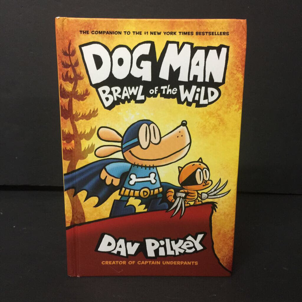 Brawl of the Wild (Dog Man) (Dav Pilkey) (Graphic Novel) -character comic series hardcover