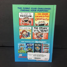 Load image into Gallery viewer, On Purpose (Cat Kid Comic Club) (Dav Pilkey) (Graphic Novel) -character comic series hardcover
