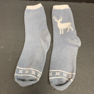 Girls Deer Fuzzy Socks (Karen Neuburger)