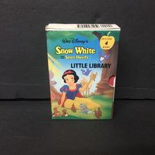 Load image into Gallery viewer, Snow White and the Seven Dwarfs Little Library Box Set (Disney Princess) -character board
