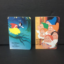 Load image into Gallery viewer, Snow White and the Seven Dwarfs Little Library Box Set (Disney Princess) -character board
