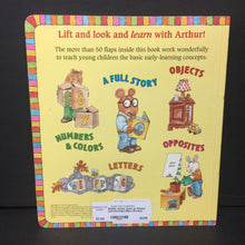 Load image into Gallery viewer, Arthur Goes to School (Lift-the-Flap) (Marc Brown) -character board
