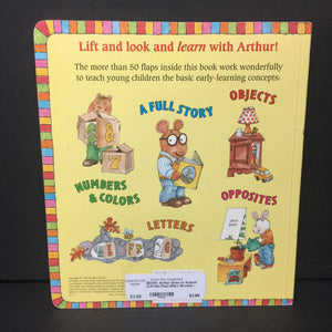 Arthur Goes to School (Lift-the-Flap) (Marc Brown) -character board