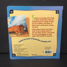 Load image into Gallery viewer, The Lion King II: Simba&#39;s Pride Puzzle Book -character puzzle board
