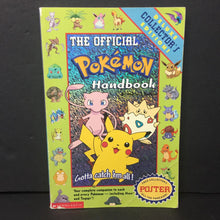Load image into Gallery viewer, The Official Pokemon Handbook: Deluxe Collector&#39;s Edition (Maria S. Barbo) -character strategy paperback
