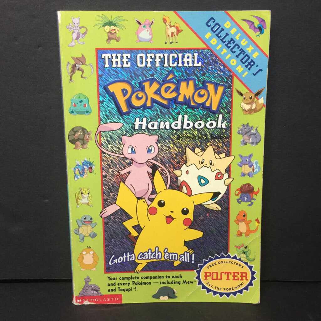 The Official Pokemon Handbook: Deluxe Collector's Edition (Maria S. Barbo) -character strategy paperback