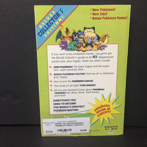 The Official Pokemon Handbook: Deluxe Collector's Edition (Maria S. Barbo) -character strategy paperback